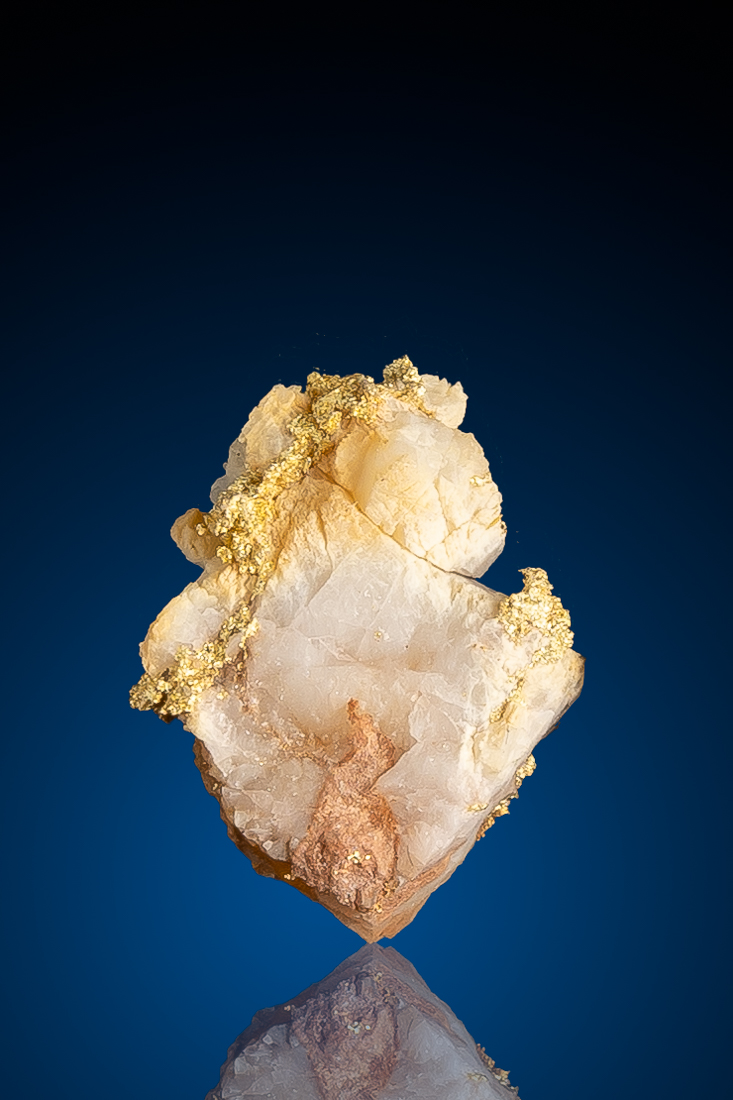 (image for) Gold vein in Quart - Beautiful Specimen from California